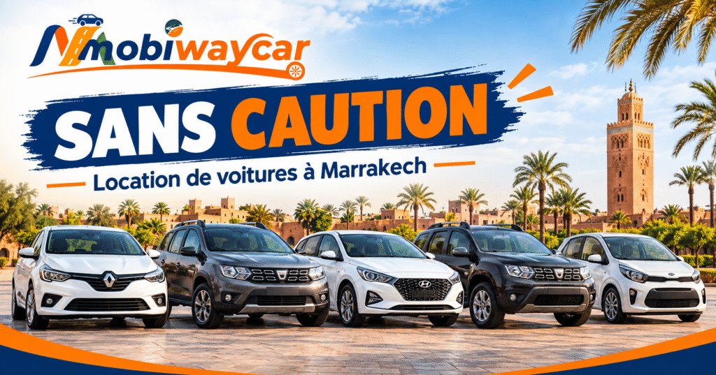 Location de voiture à Marrakech sans caution